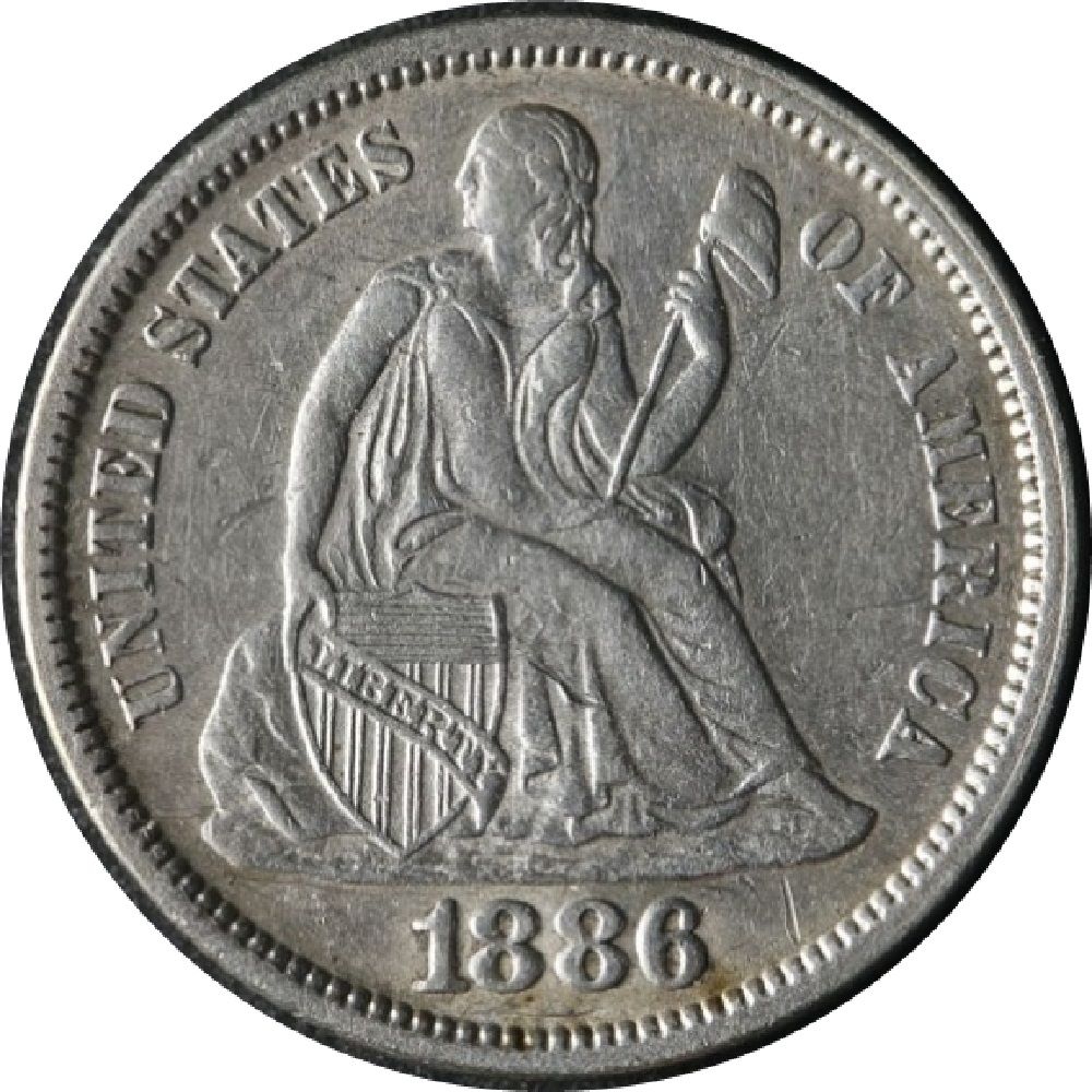 1886-Liberty-Seated-Dime